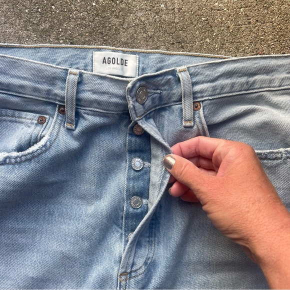 Agolde High Rise Jeans Size 29 - 90’s Pinch - Picture 4 of 8